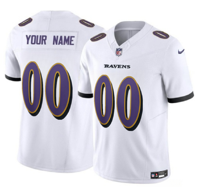 Custom Baltimore Ravens Vapor F.U.S.E. Limited Jersey